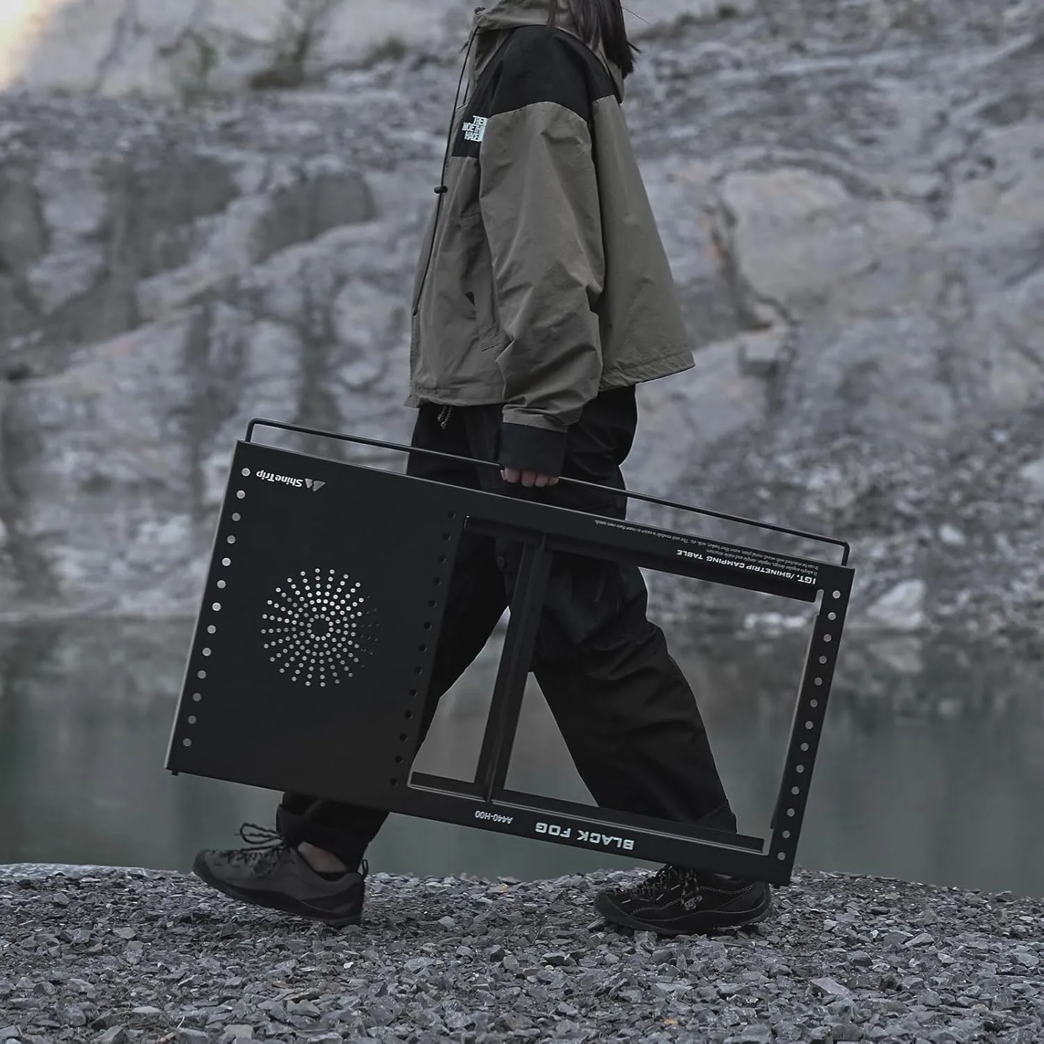 05 Series Black Mist Modular Integrated Camping Kitchen Table (Main Table)