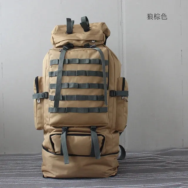 100L Waterproof Travel Backpack
