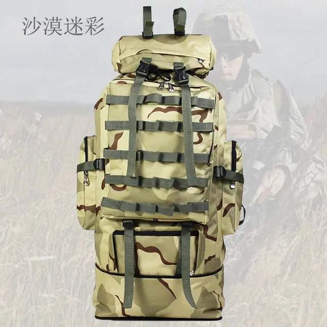 100L Waterproof Travel Backpack