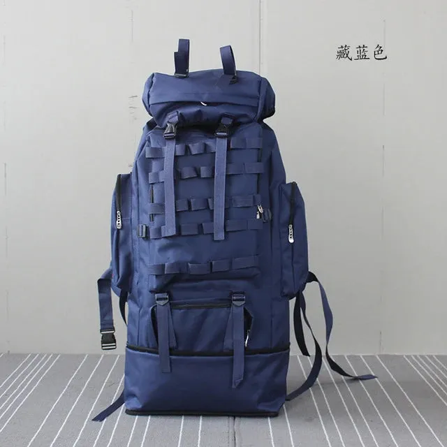 100L Waterproof Travel Backpack
