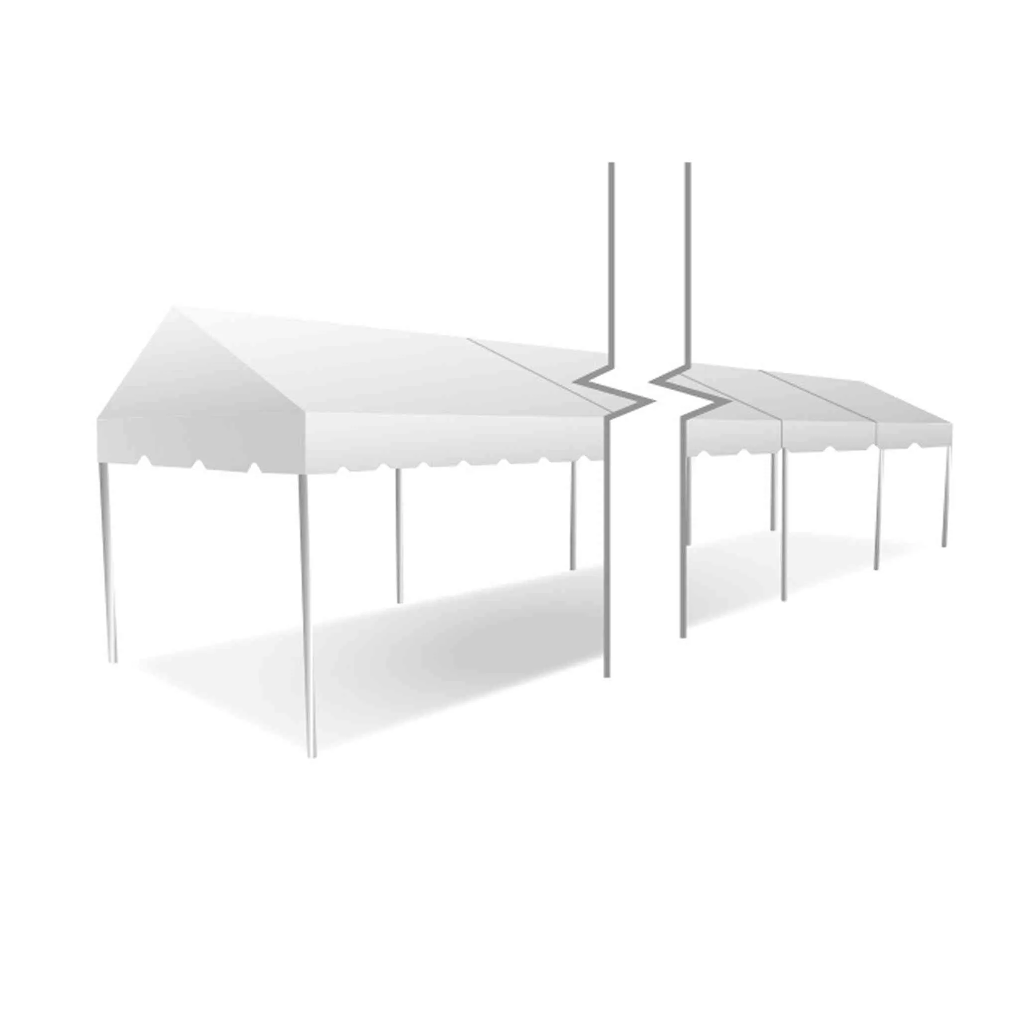 10x80 Classic Gable Frame Tent