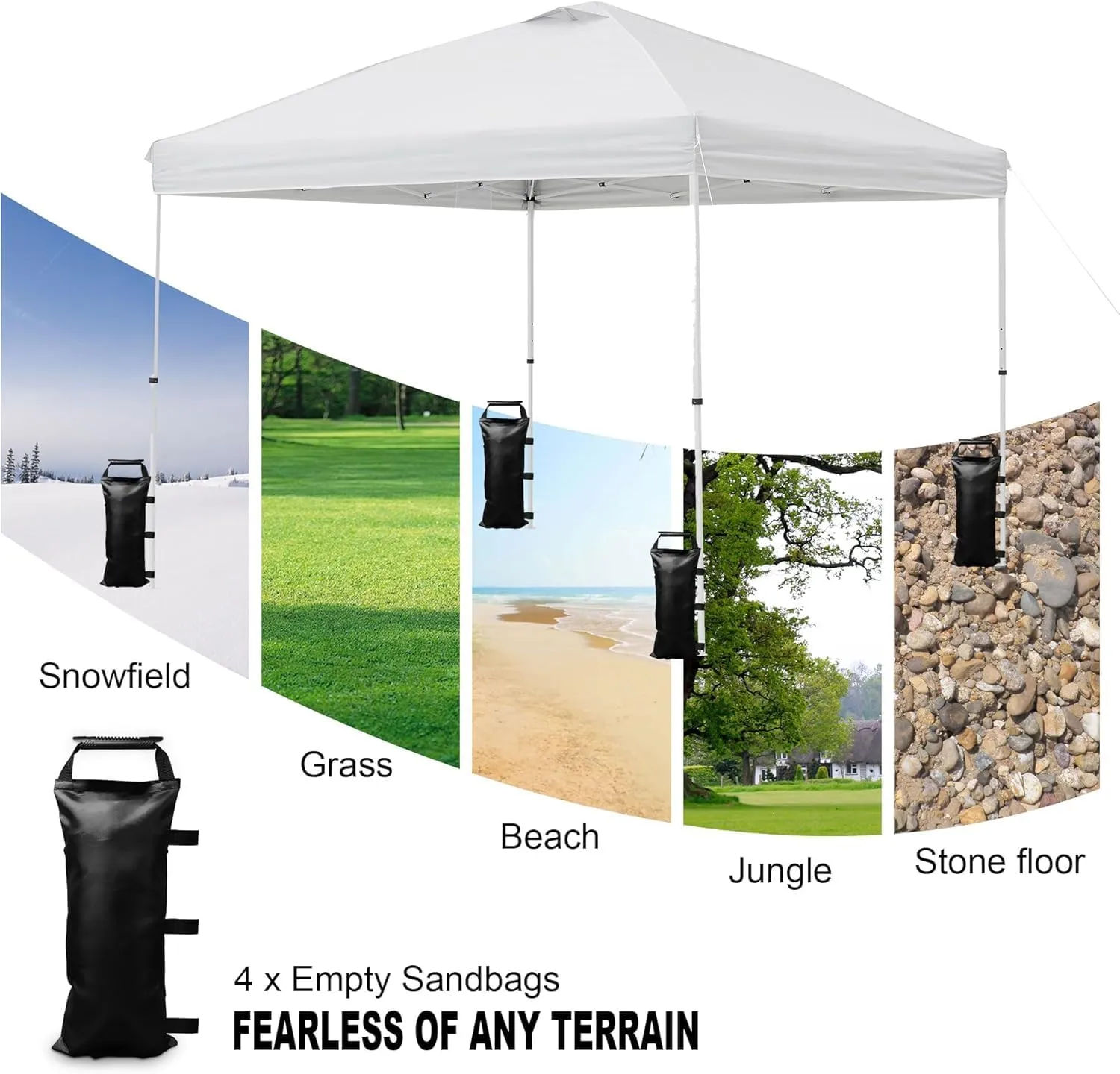 112 LBS Enhanced Sand Bags for Canopy (NO Sand)-Sand Bags for Weight - Sand Bags for Canopy Tent- Canopy Weights for Canopy Tent Legs - Outdoor Weighted Sand Bags, Rose Red
