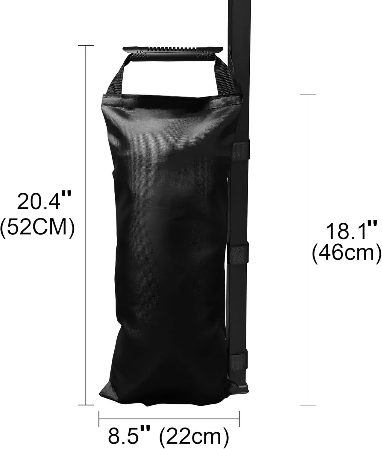 112 LBS Enhanced Sand Bags for Canopy (NO Sand)-Sand Bags for Weight - Sand Bags for Canopy Tent- Canopy Weights for Canopy Tent Legs - Outdoor Weighted Sand Bags, Rose Red