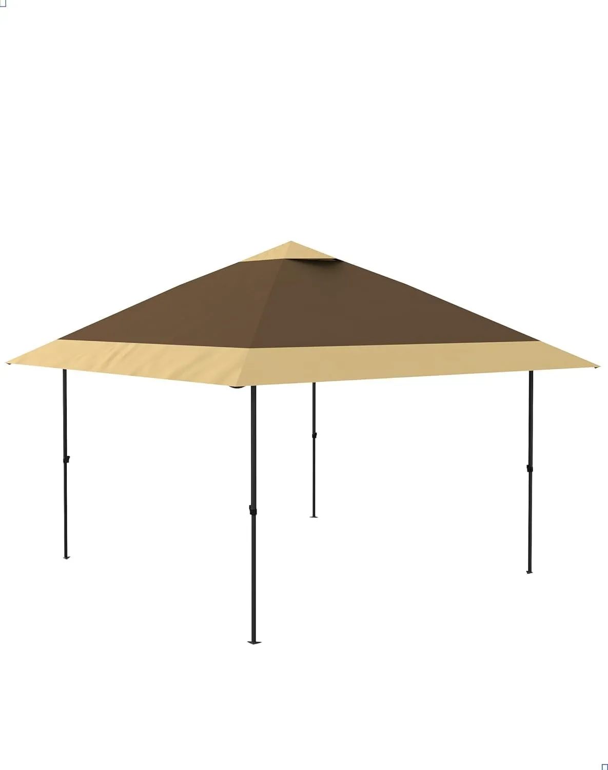 13 X 13FT Pop Up Gazebo,Outdoor Patio Gazebo,Outdoor Canopy Tent,Backyard Tent for Party, Wedding, Outdoor Dining, Patio, Backyard(Khaki Light Khaki)