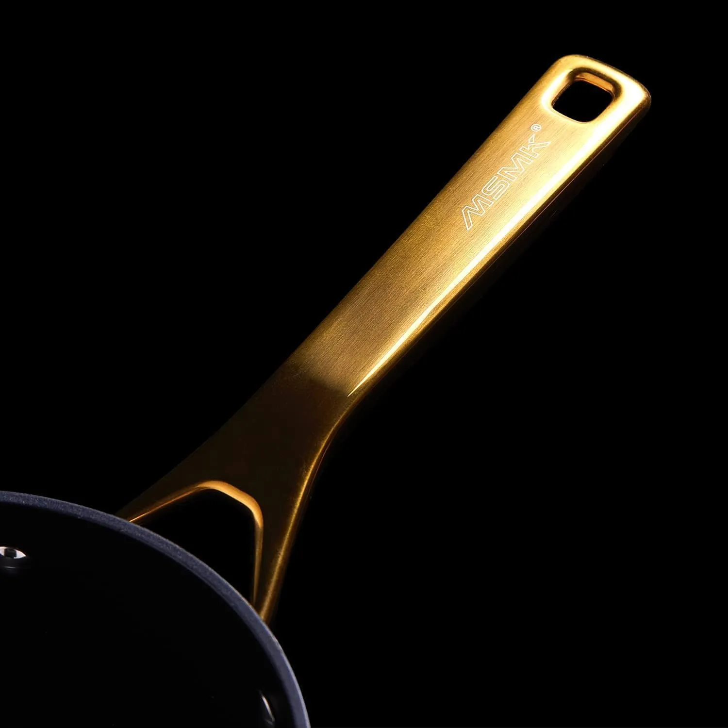 1.5 QT Enamel Black Sauce Pan with Lid, MSMK Designed Enamel Exterior Coating Withstand High Temperature And Fade Resistance, Pfoa Fre, Burnt Also Non Stick, Oven Safe, Dishwasher Safe