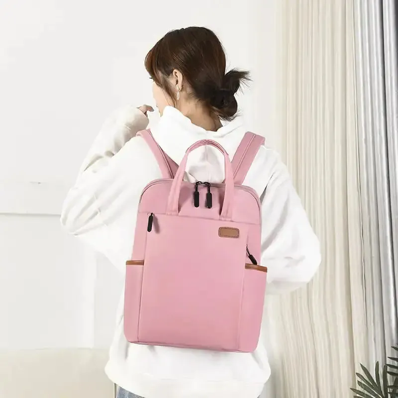 15.6-Inch Waterproof Korean Fashion Backpack for Work