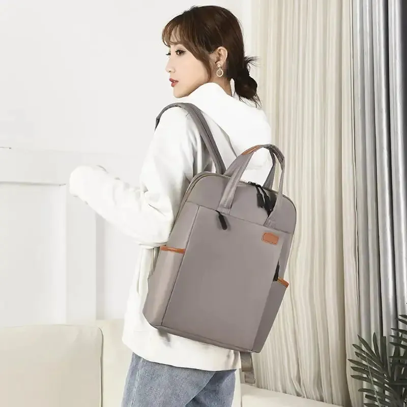 15.6-Inch Waterproof Korean Fashion Backpack for Work