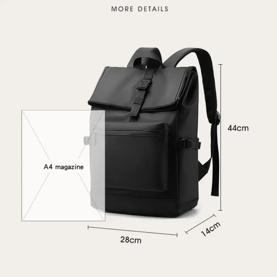 17-Inch Urban Men's Waterproof Backpack