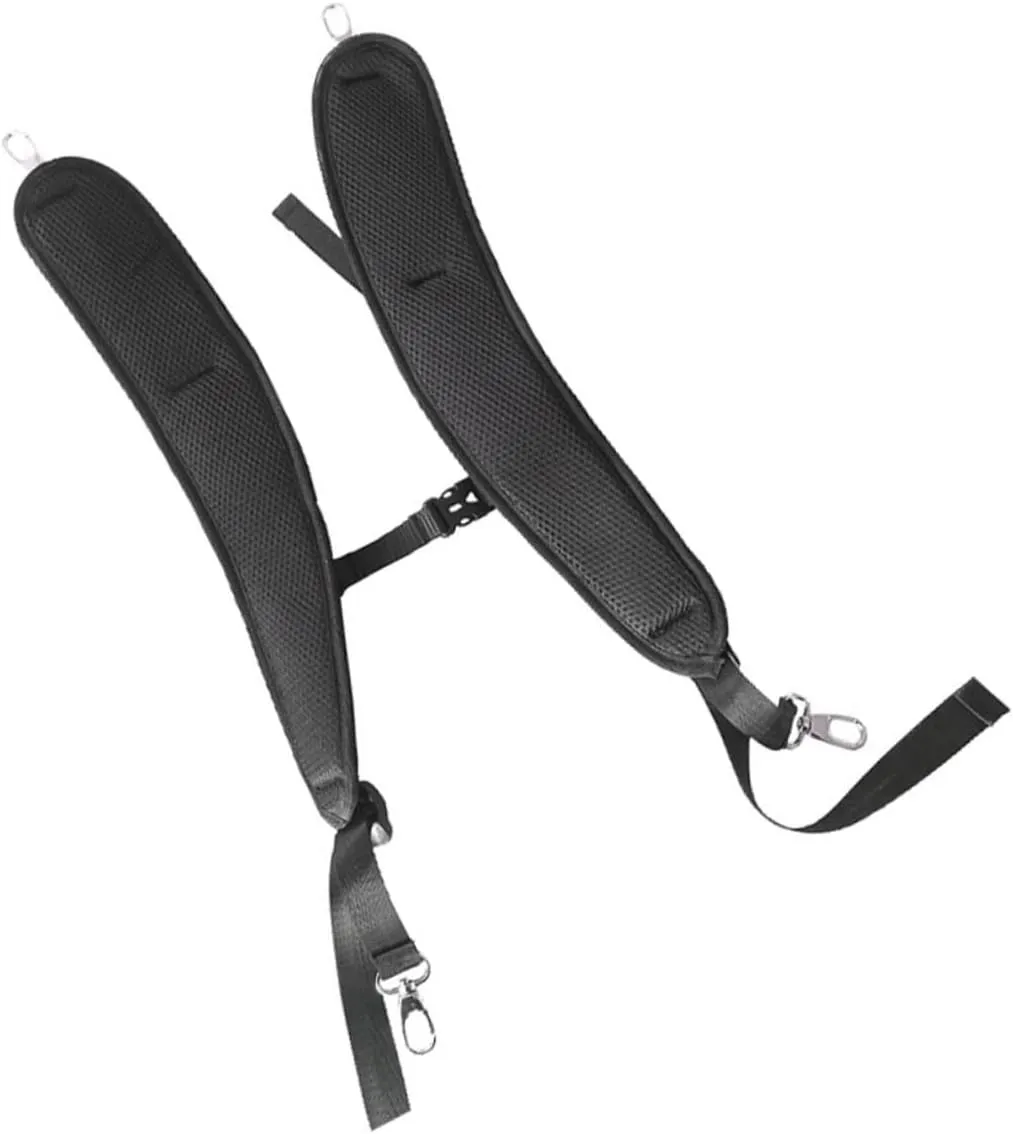 1pair Adjustable Neoprene Backpack Straps Padded Double Straps for Comfortable Carrying Design for Outdoor Activities Fits Backpacks