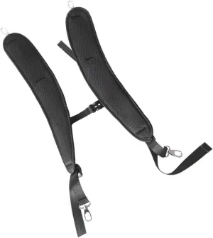 1pair Adjustable Neoprene Backpack Straps Padded Double Straps for Comfortable Carrying Design for Outdoor Activities Fits Backpacks