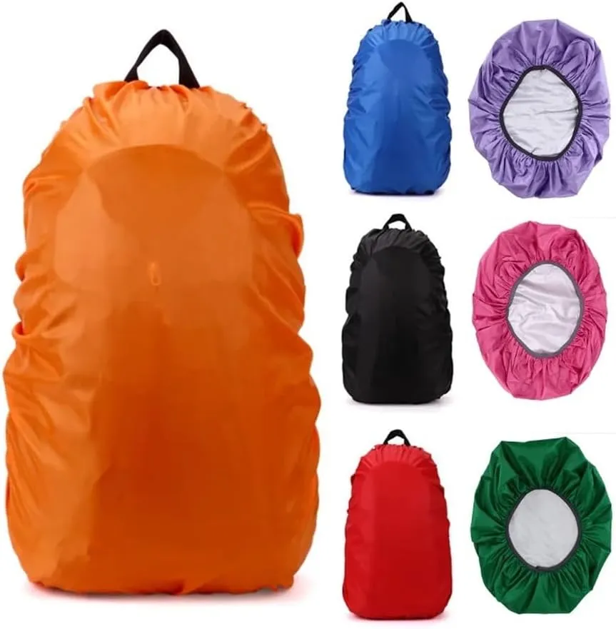 1Pcs 15-100L Adjustable Backpack Rain Cover Portable Waterproof Outdoor Accessories Camping Hiking Climbing Raincover
