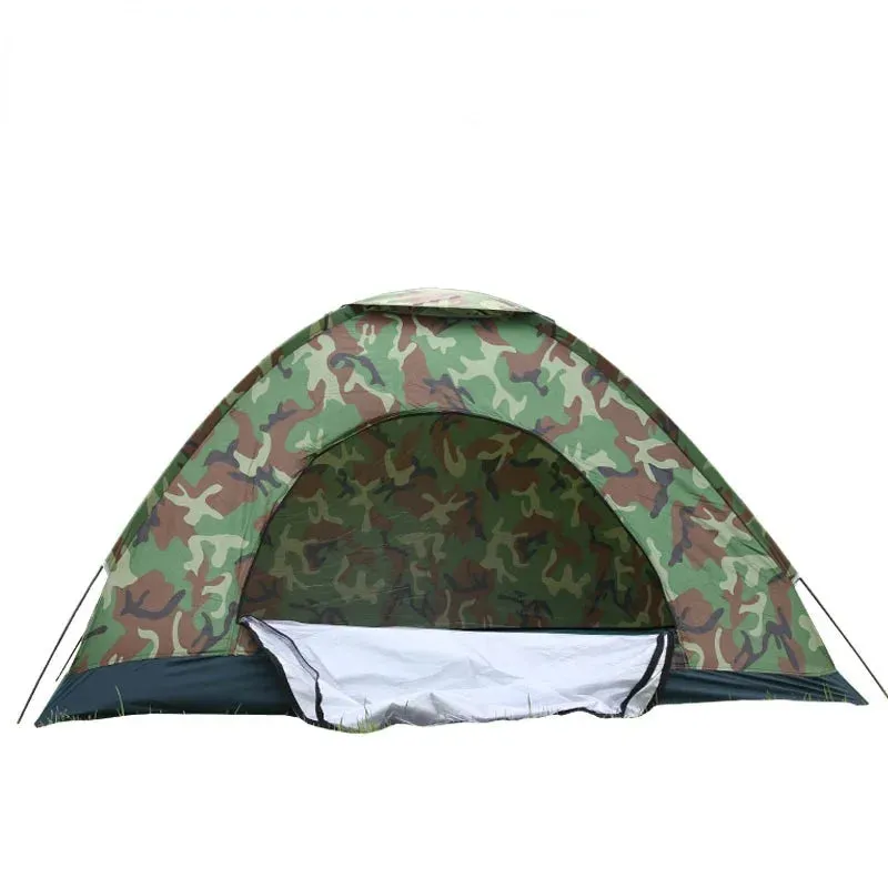 2 Person Tent Ultralight Single Layer Water Resistance Camping Tent Travel Hiking Traveling Tents Outdoor Camping Large
