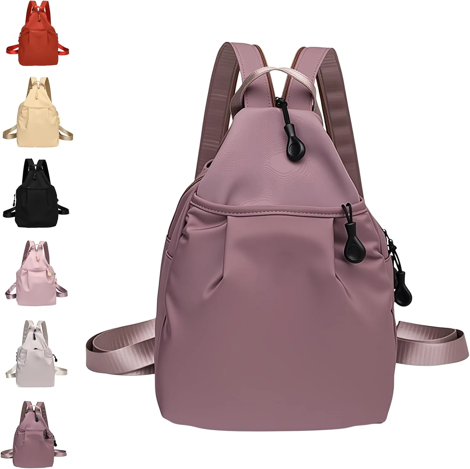 2025 Backpack Chest Bag Double Zipper Large Capacity, Vovtva Bags, Vovtv Street Lite Chic Versatile Travel Bag (1, Purple)