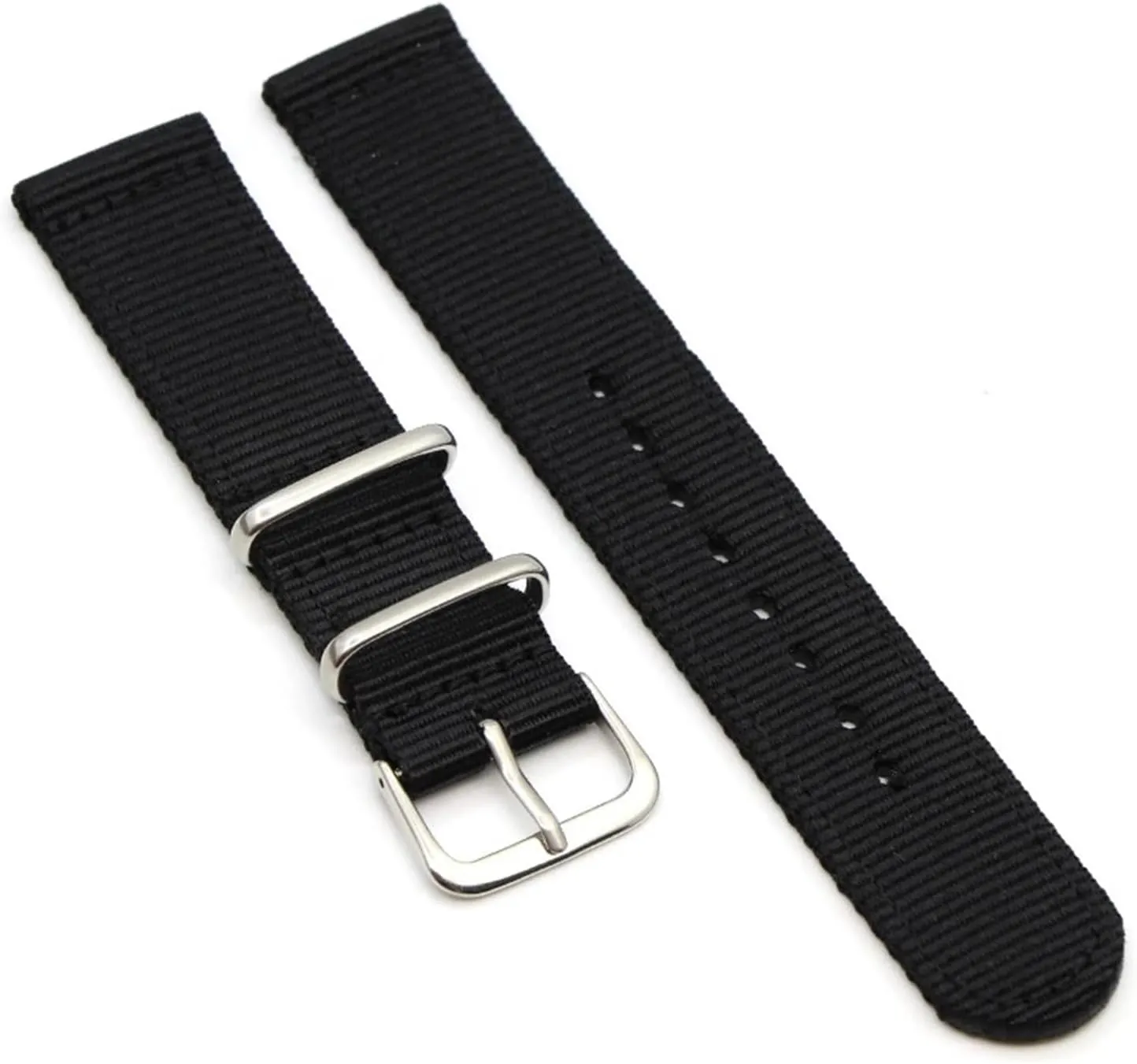 20mm nylon watch strap 22mm watch band 18mm watch band solid color Watch Belts Fit For smartwatch