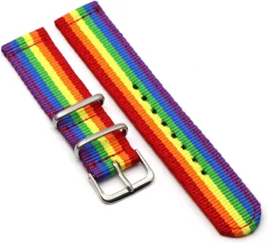 20mm nylon watch strap 22mm watch band 18mm watch band solid color Watch Belts Fit For smartwatch