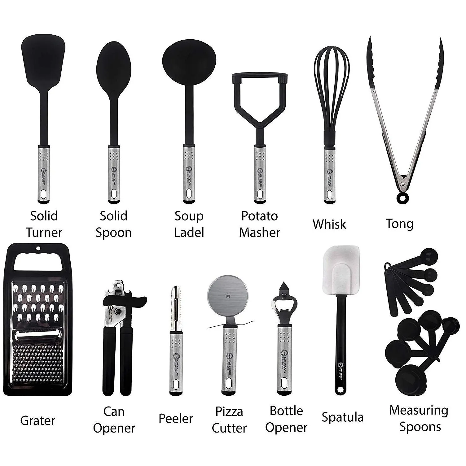23-Pieces: Cooking Utensils Set