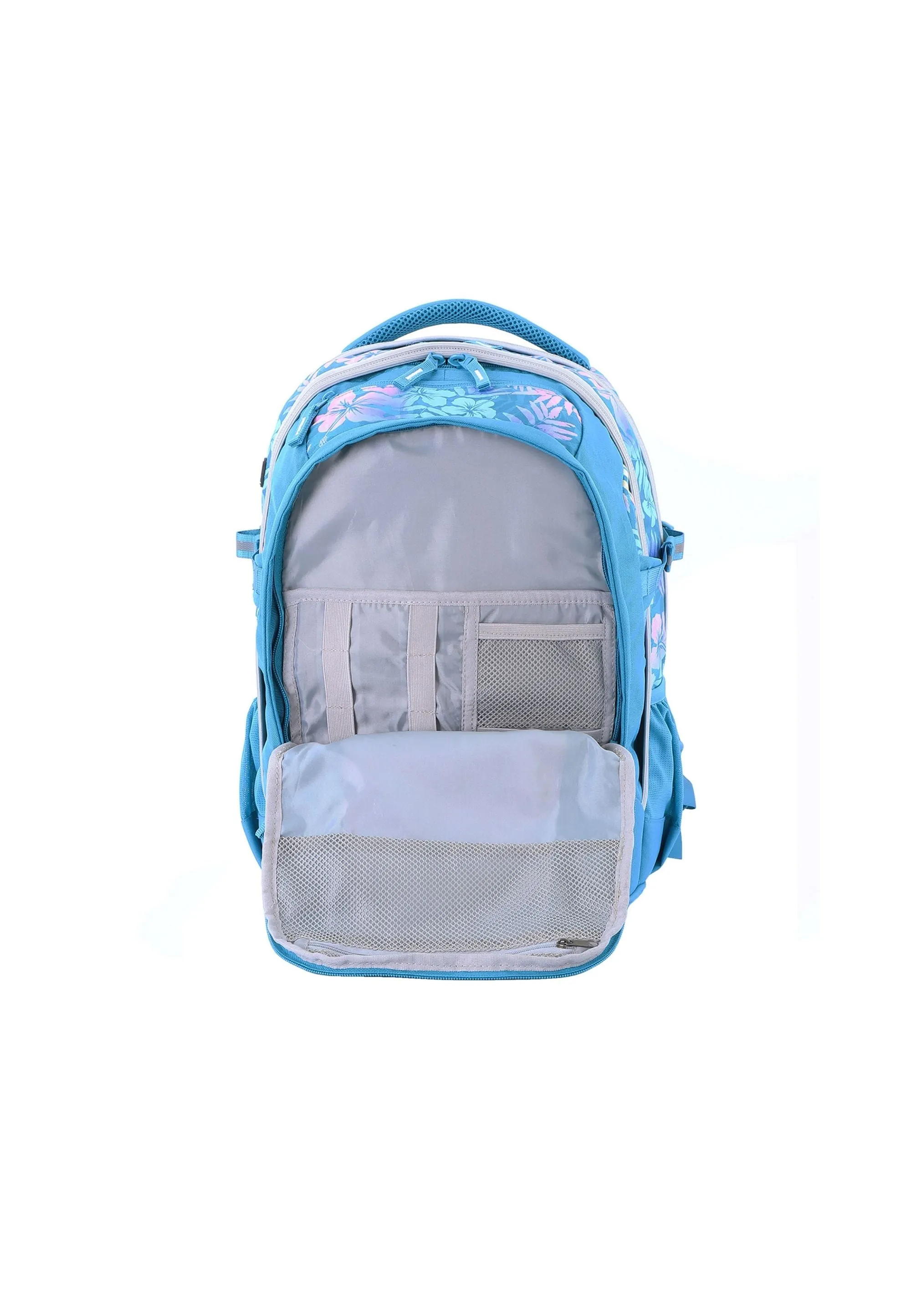 2be  Schoolbag / Laptop Backpack / With Gym Bag and Pencil Case Turquoise