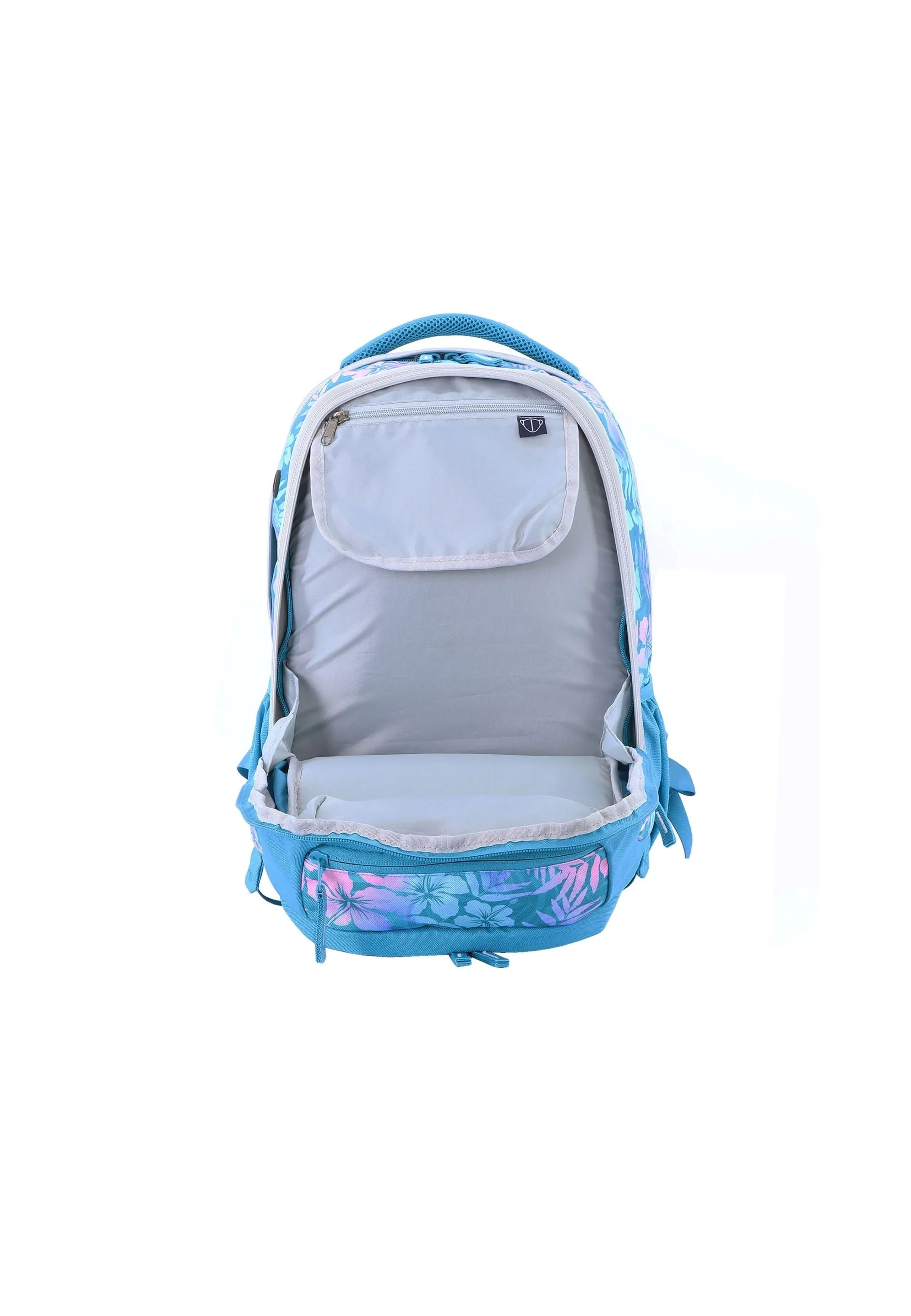 2be  Schoolbag / Laptop Backpack / With Gym Bag and Pencil Case Turquoise