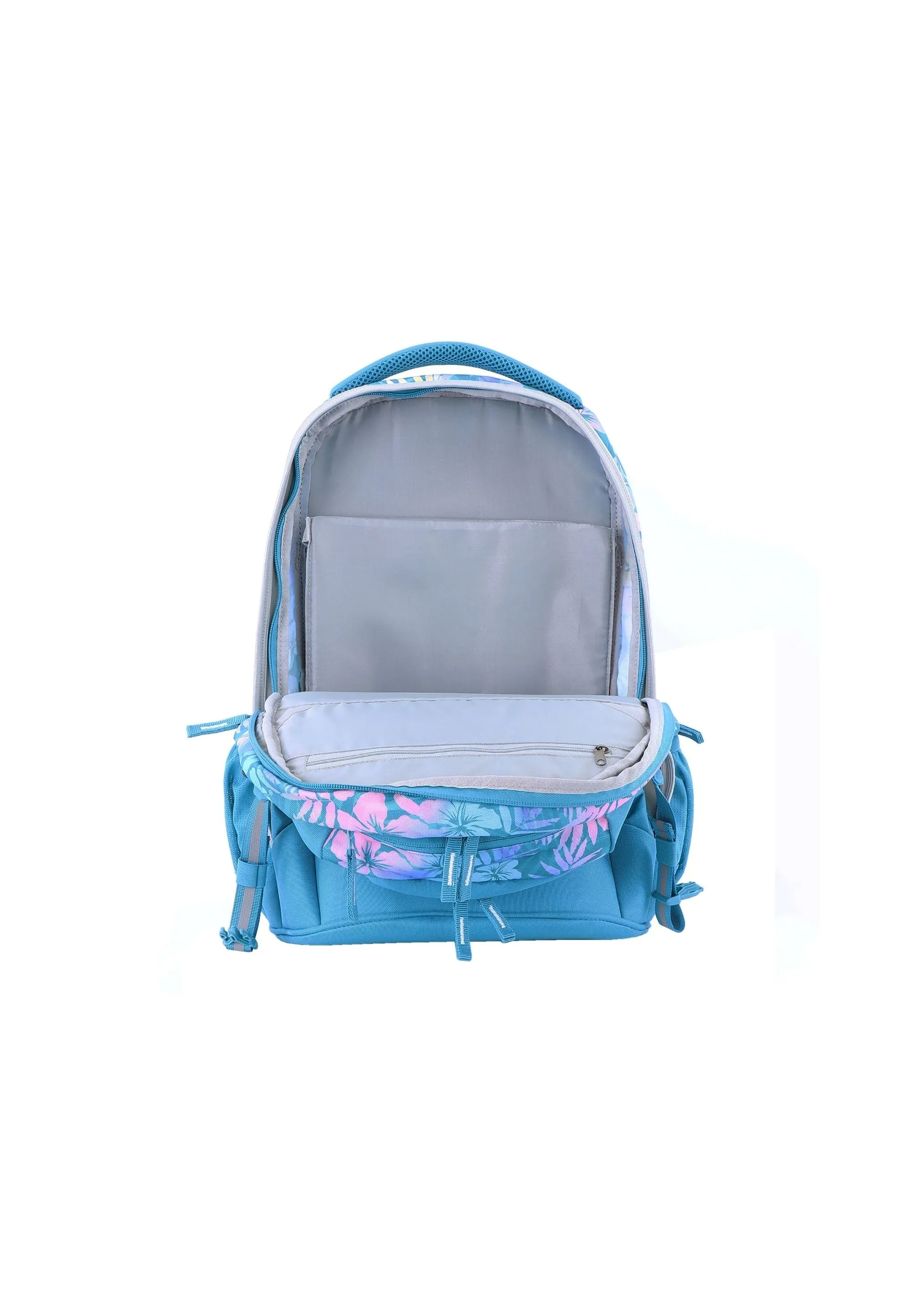 2be  Schoolbag / Laptop Backpack / With Gym Bag and Pencil Case Turquoise