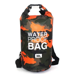 2L 5L 10L 15L 30L Waterproof Swimming Bag Dry Sack Camouflage Colors Fishing Boating Kayaking Storage Drifting Rafting Bag