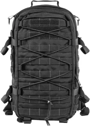 30L 1000D Nylon Waterproof Trekking Fishing Climbing Backpack Outdoor Rucksacks Tactical Sports Camping Hiking Bag(Black)