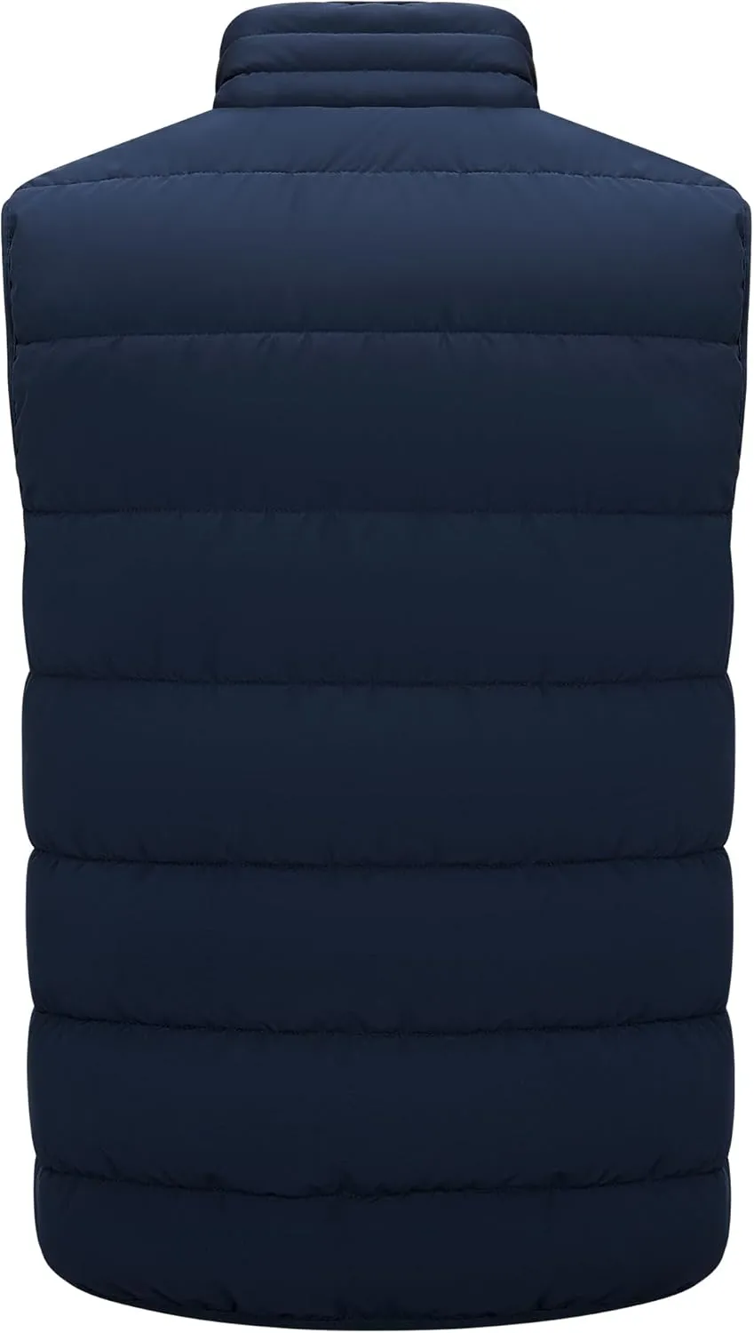 33,000ft Men's Puffer Vest Outerwear Winter Warm Padded Outdoor Casual Thick Insulated Quilted Sleeveless Jacket