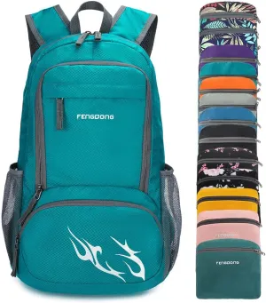 35L Lightweight Foldable Waterproof Packable Travel Small Hiking Backpack Daypack for men women