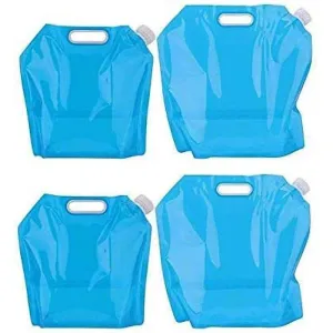 4 Pcs Foldable Water Canister Portable Foldable Drinking Water Container campin