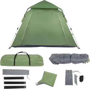 4 Person Outdoor Camping Waterproof 4 Season Folding Tent Hiking Tent Outdoor Camping Tent Family Dome Tent Lightweight Outdoor Tent for Backpacking Hiking Camping Tent for Outdoor Accessories