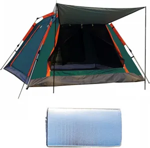 4 Season Waterproof Tent, Tents for Camping, 2000mm Waterproof, Camping Tents & Shelters for Outdoor Sports, for Picnic Hiking Travel
