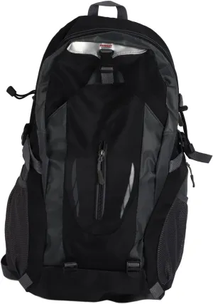 40L Climbing Backpack, 31x19x51cm / 12.2x7.5x20.08inch Nylon Hiking Backpack, Waterproof Backpack Shoulder Bag for Outdoor (Black)