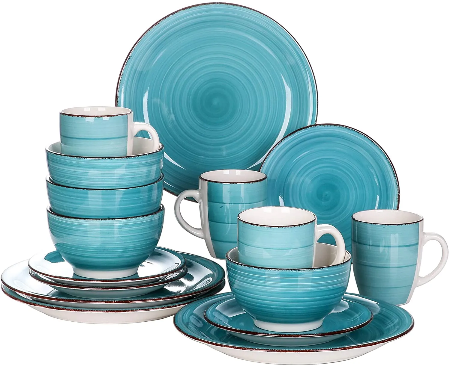 48 Pieces Stoneware Dinner Set