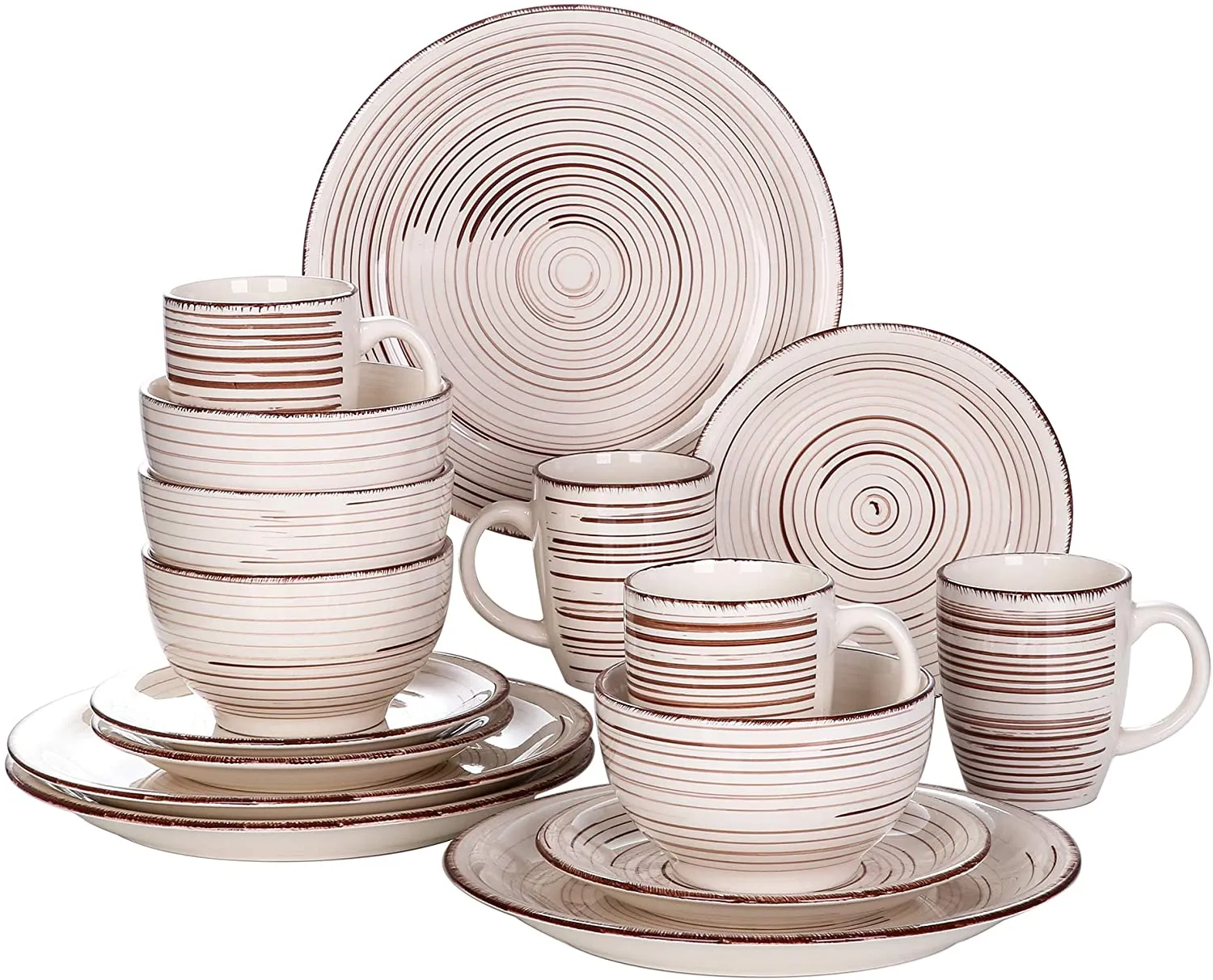 48 Pieces Stoneware Dinner Set