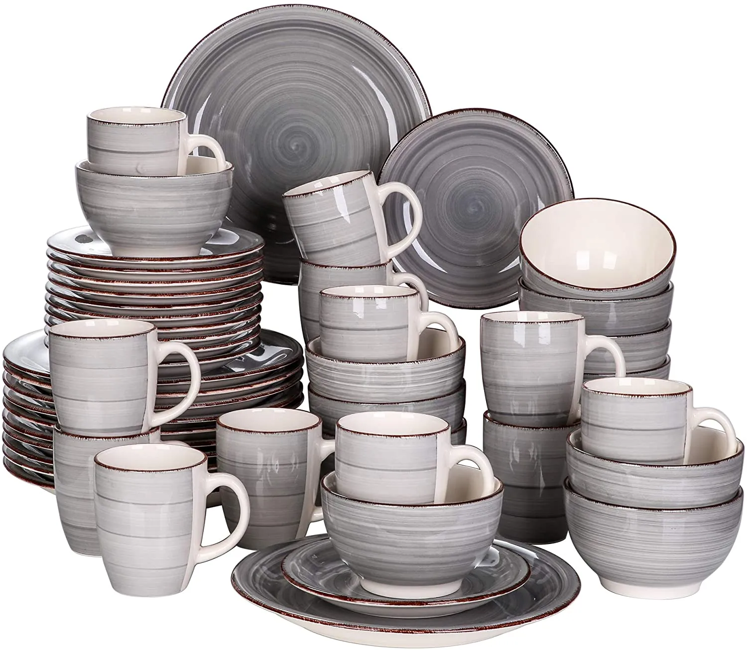 48 Pieces Stoneware Dinner Set