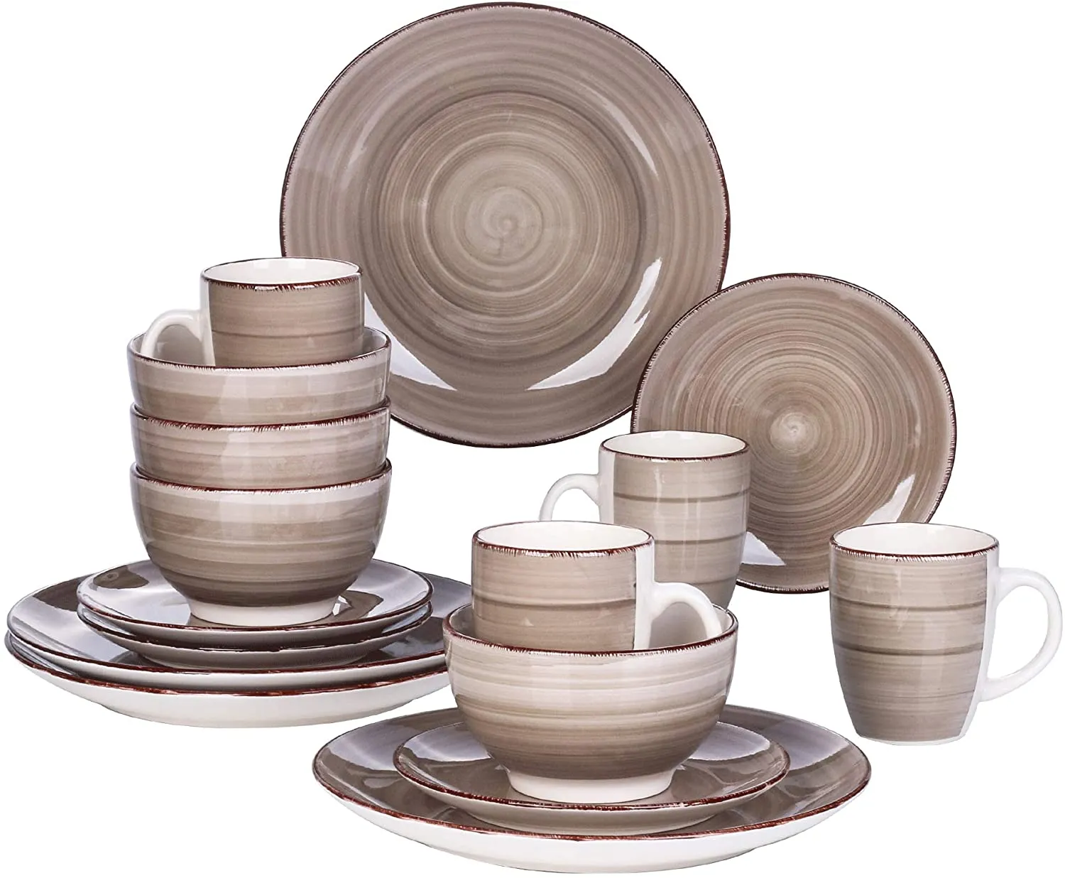 48 Pieces Stoneware Dinner Set