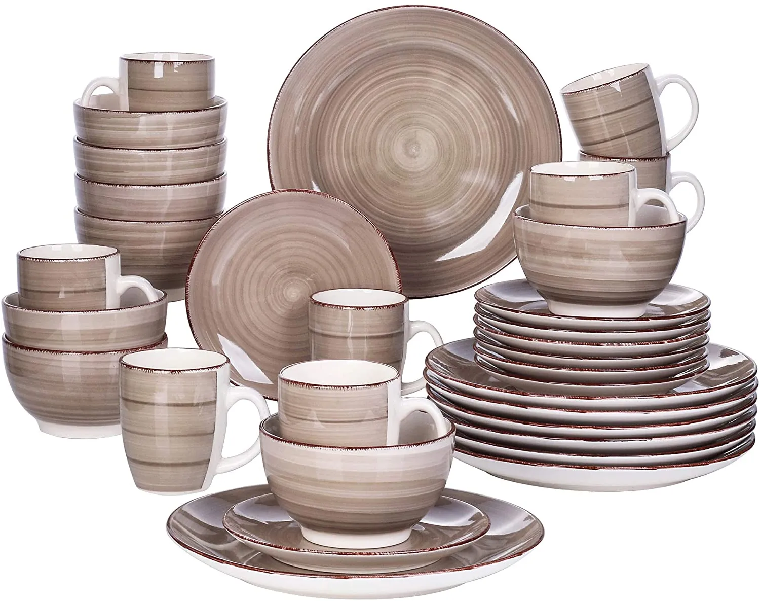 48 Pieces Stoneware Dinner Set