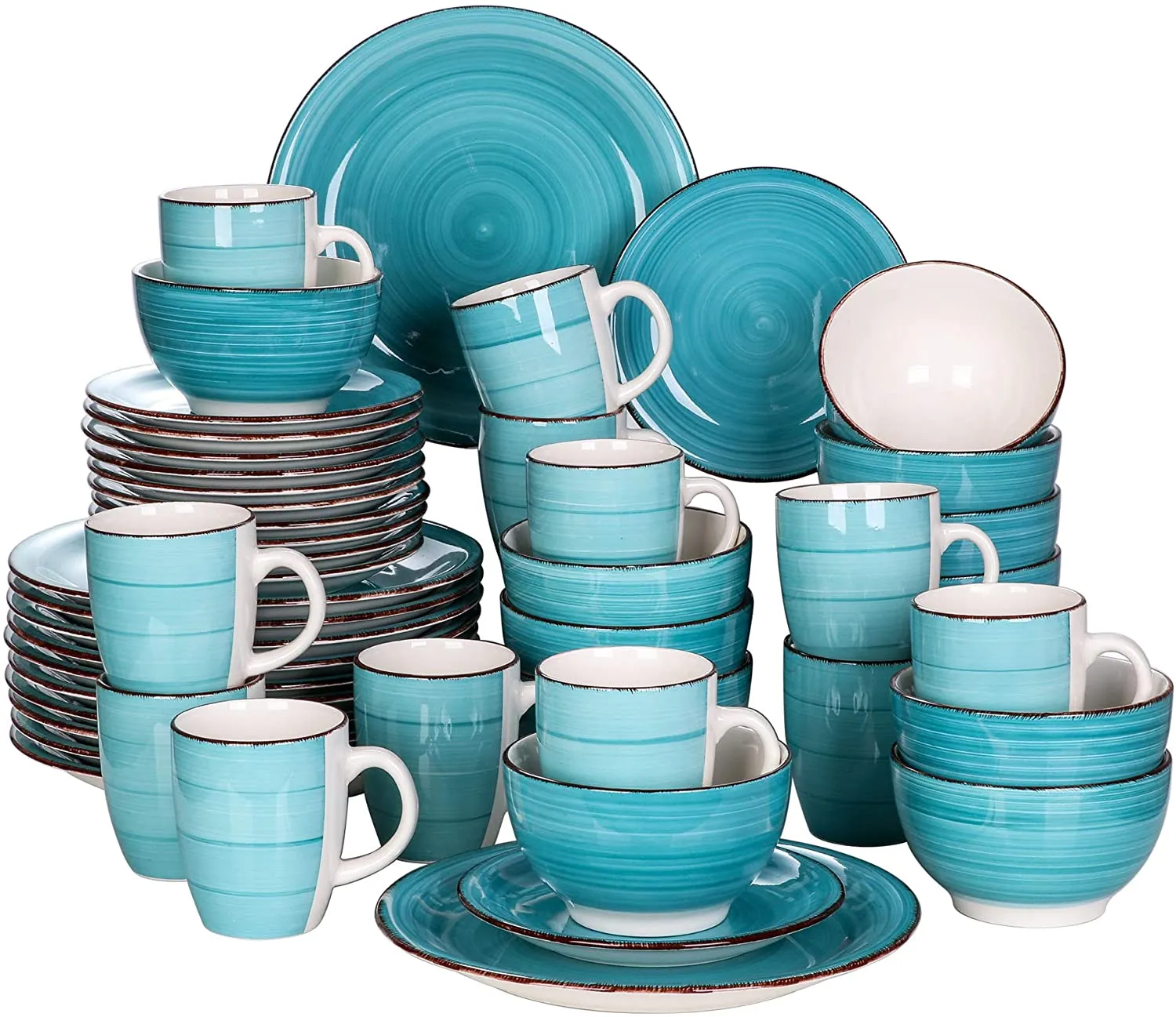 48 Pieces Stoneware Dinner Set