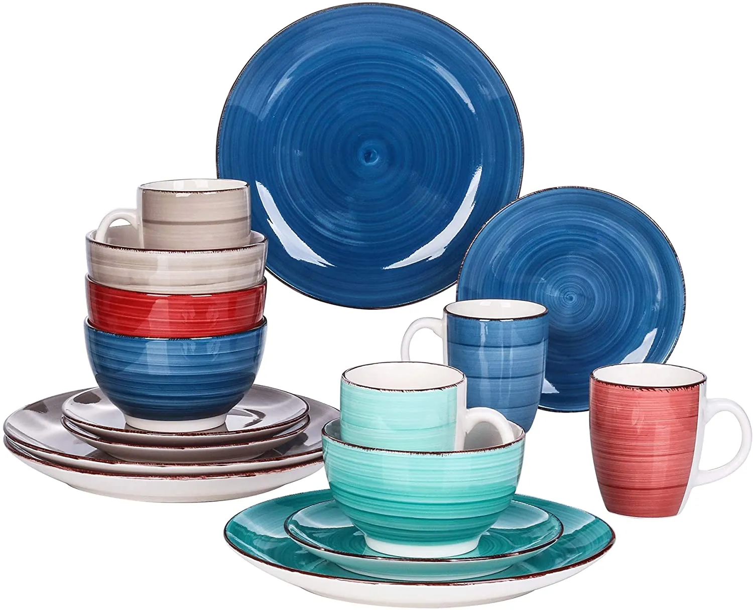 48 Pieces Stoneware Dinner Set