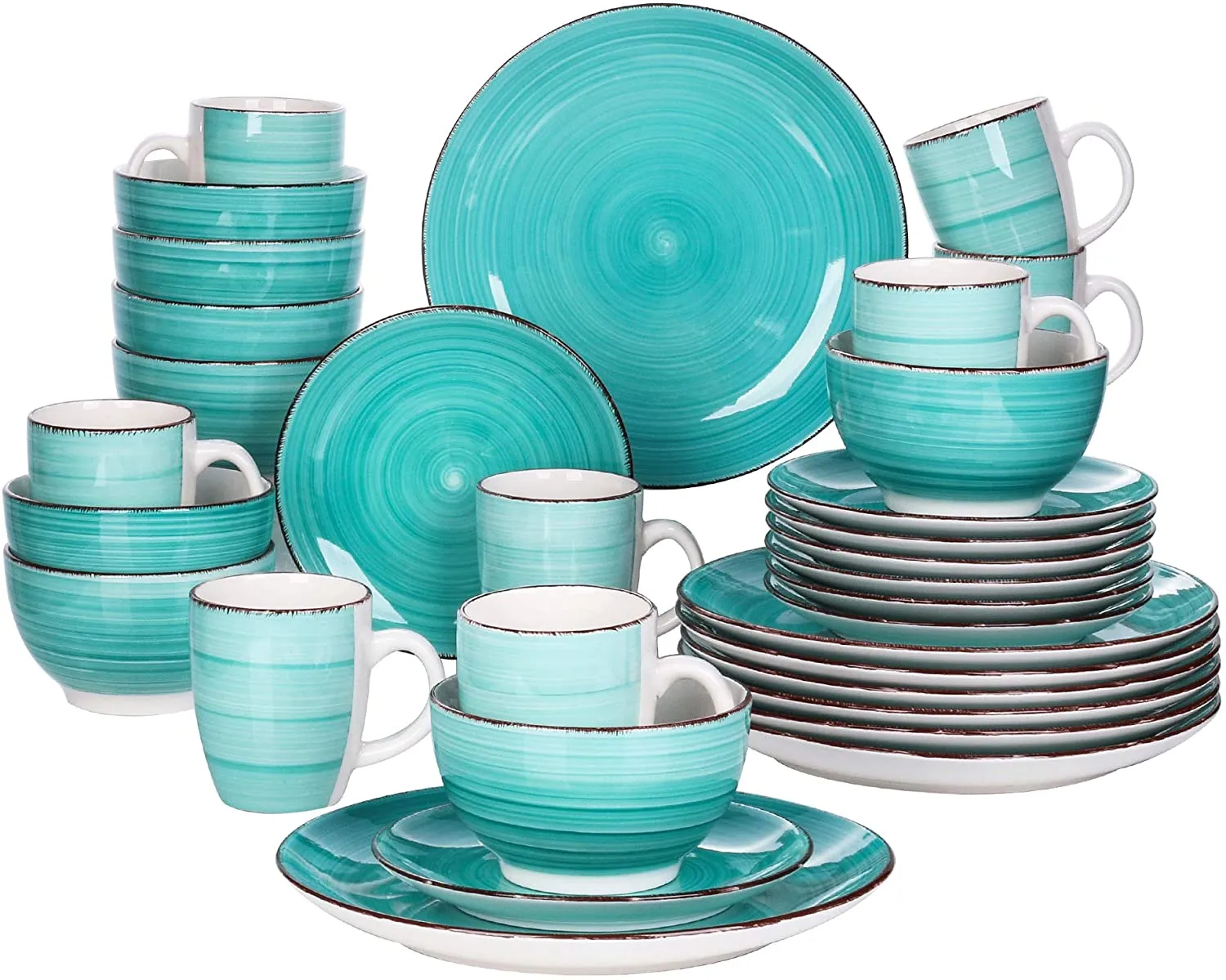 48 Pieces Stoneware Dinner Set