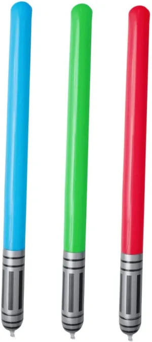 4pcs 1m PVC Inflatable Toy Sword Set Boys and Girls Toys Unique Design Plastic for Party Cosplay