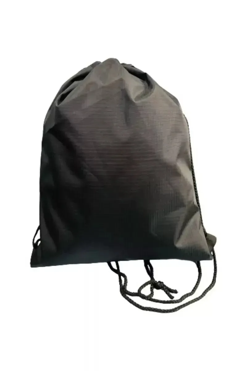 5 L Drawstring Backpack for Men - Black