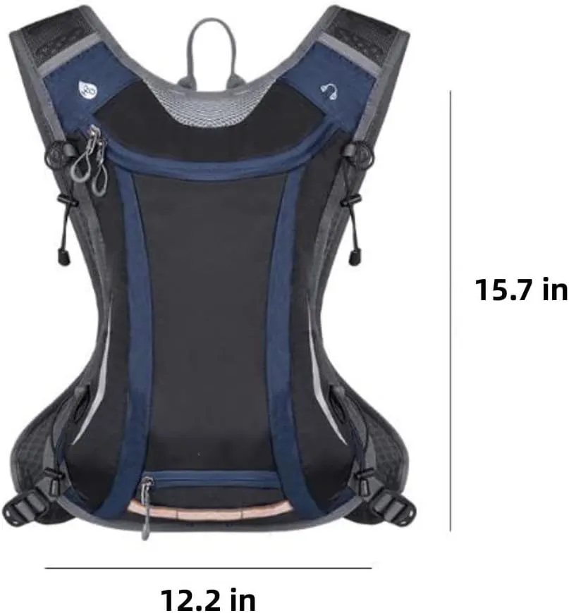 5L Outdoor Cycling Backpack Water Bag，Off-Road Running Backpack，Hiking Marathon Backpack Water Bag Equipment Bag，Lightweight Hydration Pack, Running, Hiking, Cycling, Climbing,Skiing