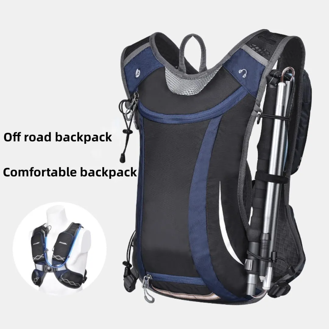 5L Outdoor Cycling Backpack Water Bag，Off-Road Running Backpack，Hiking Marathon Backpack Water Bag Equipment Bag，Lightweight Hydration Pack, Running, Hiking, Cycling, Climbing,Skiing