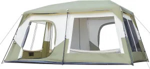 6/8/10 Person Awning Tent for Camping Instant Family Dome Tent Waterproof Windproof Camping Tent with Easy Set-Up Carry Bag for Camping & Hiking