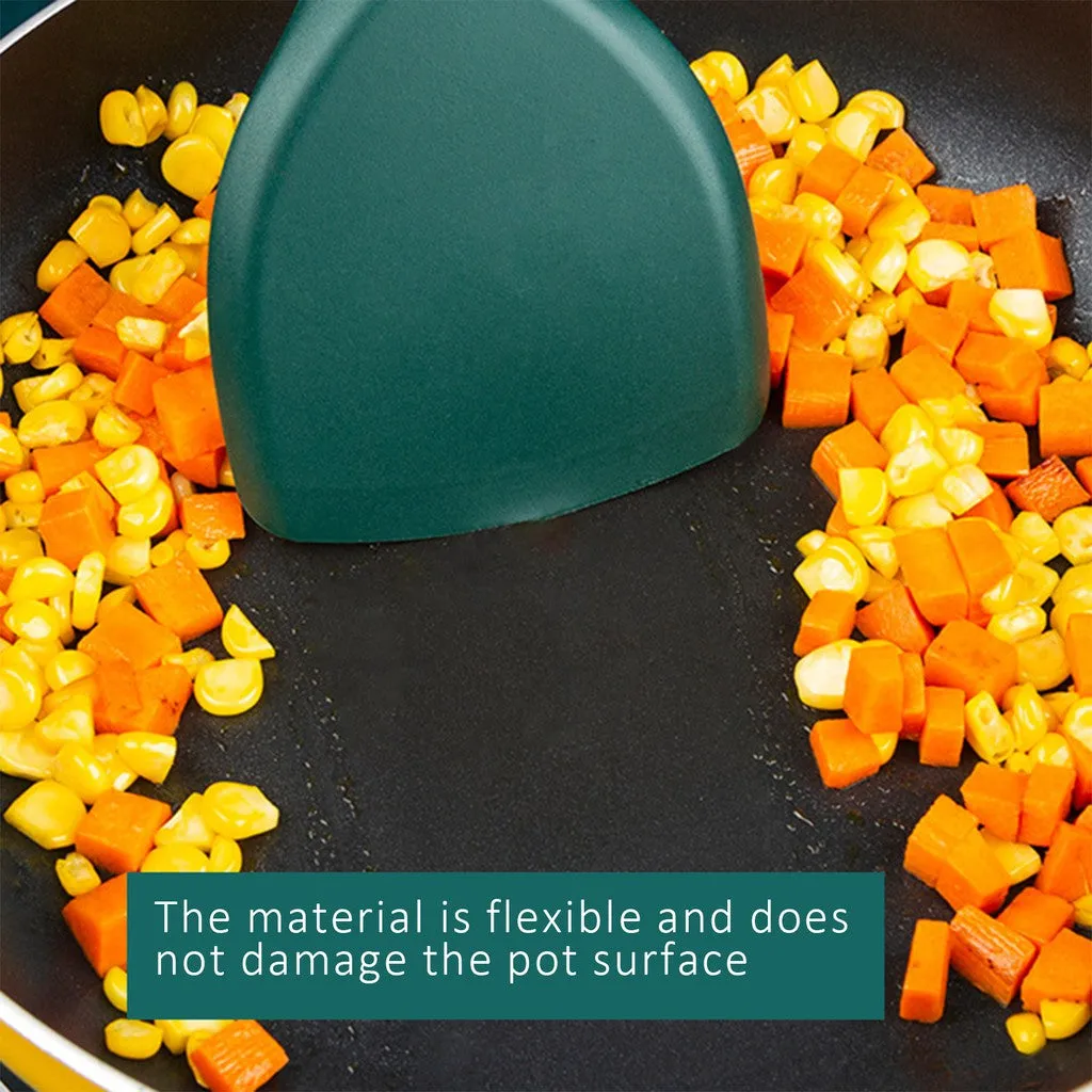 7 Pcs Stainless Steel Silicone Non Stick Kitchenware Set
