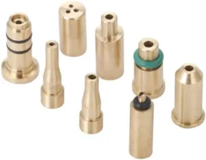 8 Pcs/Set Lighter Butane Gas Filling Adapter for S T Dupont Dunhill Dress/Rollagas DL