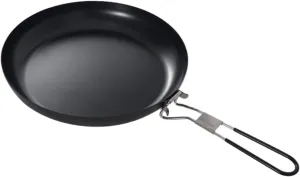 9 Inch Outdoor Folding Non-stick Skillet Steak Pan Camping Frying Pan Nonstick Camping Cookware Cast Iron Easy to Clean