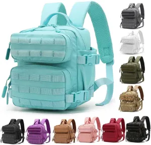 9L Mini Backpack for Women, 9L Small Hiking Backpack of Gym, Travel, Camping (Blue)
