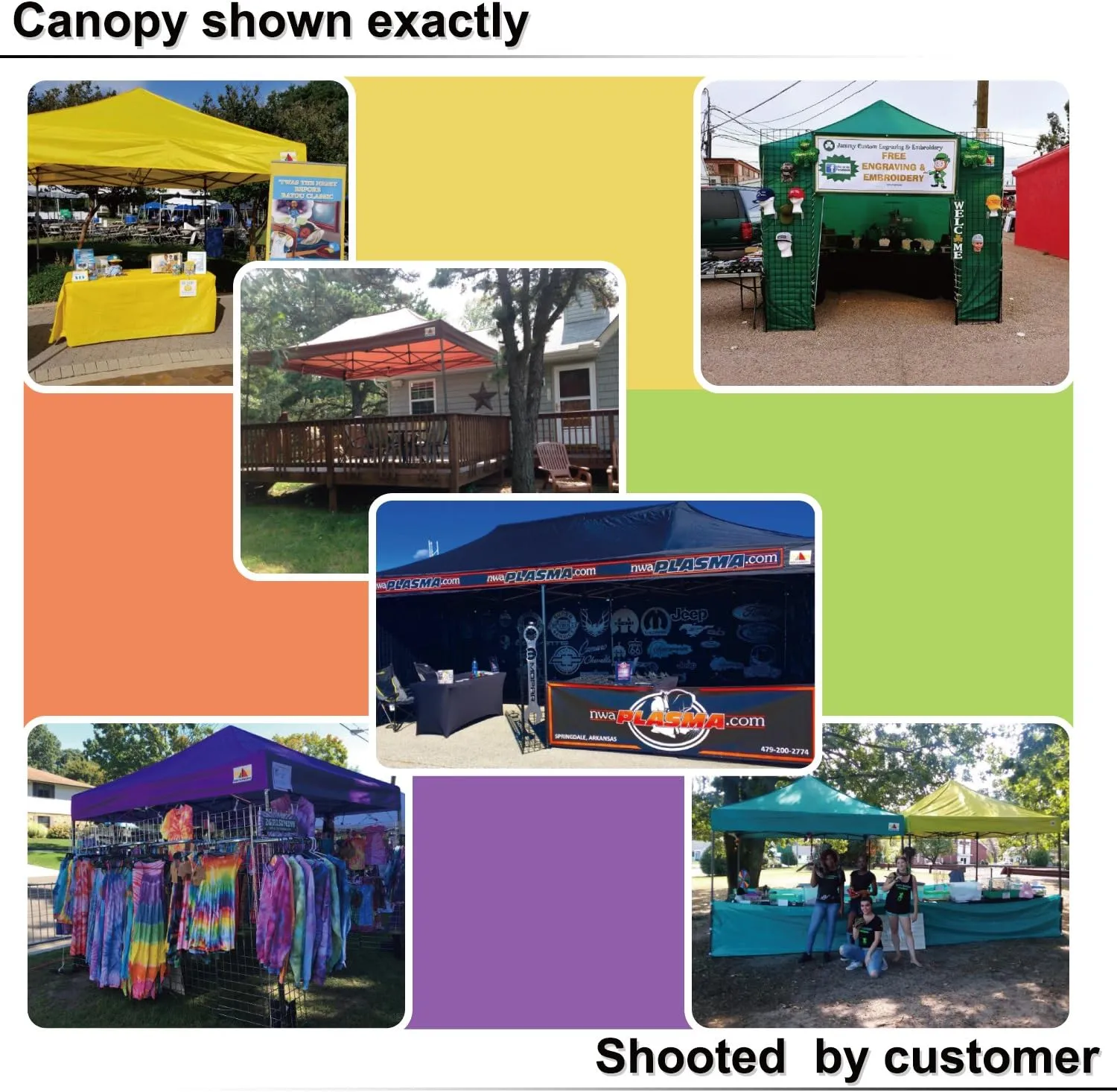 ABCCANOPY 10x20 Pop up Canopy Tent with Sidewalls - Easy up Canopies with Awning, Outdoor Tents for Parties, Market, Commercial Events, Gray