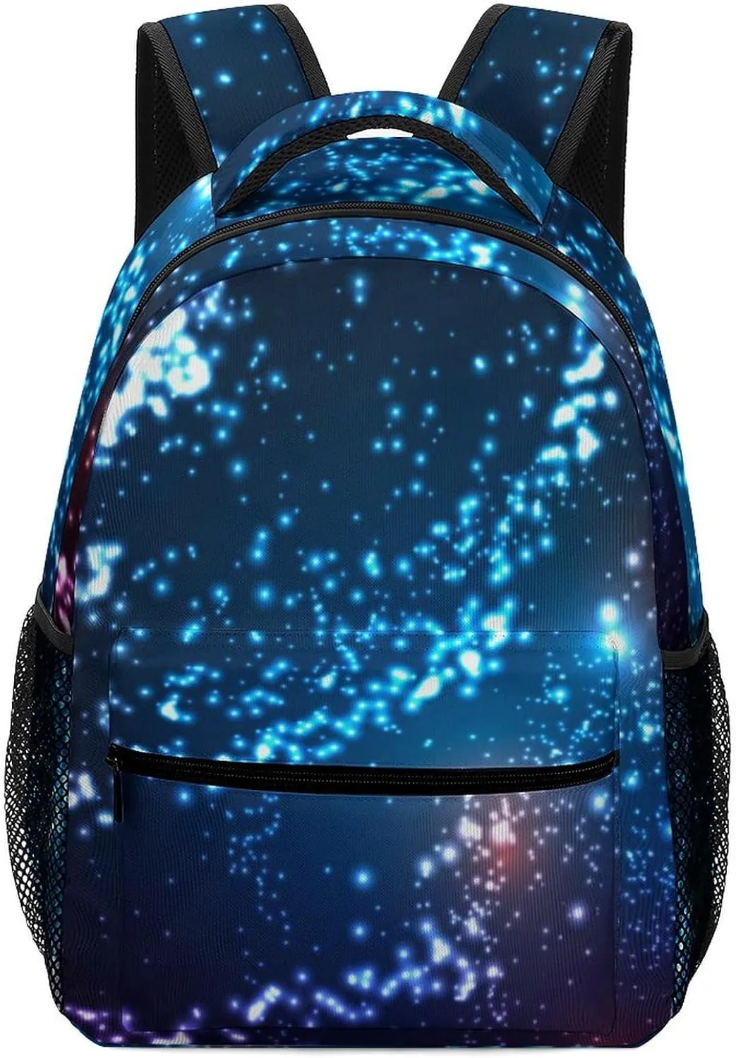Abstraction Space Galaxy Travel Backpack Lightweight Shoulders Bag Laptop Daypack for Work Office